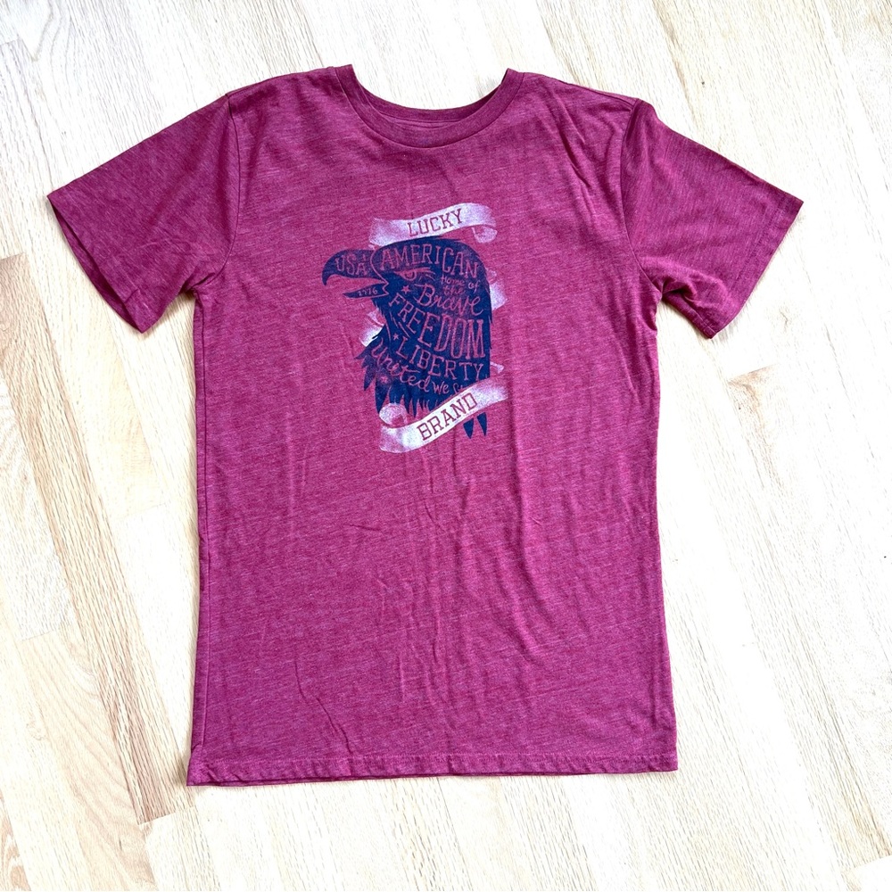 Lucky Brand American Eagle T Shirt XL (youth)